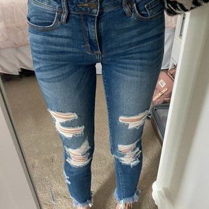 Hidden Ripped Jeans